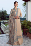 Bareeze Style Dhanak Fabric Suit With Embroidered Dhanak Shawl No-13