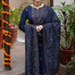 Bareeze Style Dhanak Fabric Suit With Embroidered Dhanak Shawl No-14