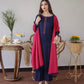 Aisling 3PC Embroidered Dhanak with Embroidered Dhanak Shawl No-01