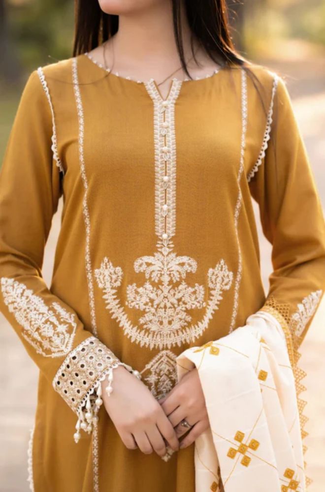 ASLING NEW ARRIVAL'S Dhanak HEAVY EMBROIDED  No-16